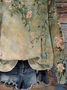 Women's Floral Print Casual Crew Neck Long Sleeve Sweatshirt
