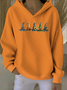 Hoodie Casual Halloween Cotton Hoodie