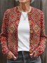 Loose Ethnic Knitted Ethnic Cardigan