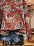 Casual Loose Crew Neck Sweatshirt