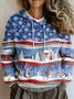Loose Christmas Hoodie Ethnic Sweater