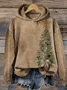 Casual Christmas Cotton Hoodie Hoodie