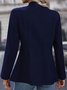 Plain Others Loose Sexy Jacket