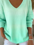 Ombre Casual Sweater