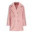 Lapel Collar Casual Loose Plain Teddy Jacket