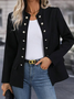 Plain Others Loose Sexy Jacket