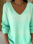 Ombre Casual Sweater