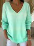 Ombre Casual Sweater