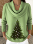 Regular Fit Cotton Crew Neck Casual Sweater