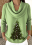 Regular Fit Cotton Crew Neck Casual Sweater