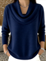 Crew Neck Casual Sweater