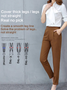 Plain Pockets Casual Pants