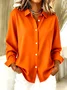 Plain Casual Regular Fit Shirt
