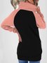 Casual Regular Fit Plain Thickened Fleece Loose Sweatshirt Jacket