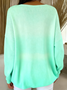 Ombre Casual Sweater