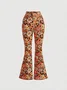 Floral Regular Fit Casual Pants