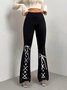 Gradient Pattern Simple Regular Fit Pants