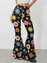 Floral Regular Fit Casual Pants