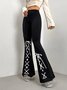 Gradient Pattern Simple Regular Fit Pants