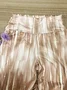 Regular Fit Gradient Pattern Simple Pants
