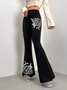 Gradient Pattern Simple Regular Fit Pants
