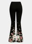 Gradient Pattern Simple Regular Fit Pants