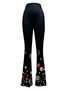 Gradient Pattern Simple Regular Fit Pants