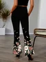 Gradient Pattern Simple Regular Fit Pants