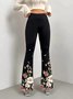 Gradient Pattern Simple Regular Fit Pants