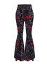 Simple Regular Fit Abstract Pants