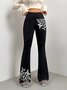 Gradient Pattern Simple Regular Fit Pants