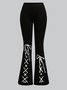 Gradient Pattern Simple Regular Fit Pants