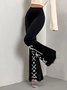 Gradient Pattern Simple Regular Fit Pants
