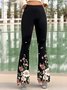 Gradient Pattern Simple Regular Fit Pants