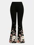 Gradient Pattern Simple Regular Fit Pants
