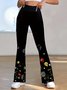 Gradient Pattern Simple Regular Fit Pants