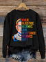 When Injustice Becomes Law Resistance Becomes Duty Rbg Quote Casual Sweatshirt