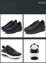 Color Block All Season Mesh Fabric Shallow Shoes