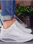 Color Block All Season Mesh Fabric Shallow Shoes