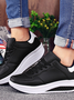 Color Block All Season Mesh Fabric Shallow Shoes