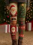 Women's Home Wear Christmas Party Slim Fit Knitted Warm And Comfortable Leggings