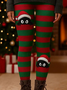 Women's Home Wear Christmas Party Slim Fit Knitted Warm And Comfortable Leggings