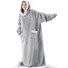 Home Clothes Jacket Lazy Hooded Sweater Thickened Blanket Loose Pullover Wearable Blanket Couple Parent-Child Style
