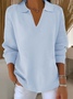 Women's Classic Casual Lapel Sweater