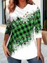 Christmas Loose Casual Others T-Shirt