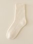 Plush And Thick Towel Socks Twisted Autumn And Winter Style Mid-tube Socks Women's Long Socks Thick Socks Winter Warm Women's Socks