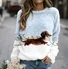 Casual Regular Fit Cotton Sweatshirt