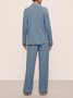 Modal Long-Sleeved Trousers Pajamas Set Home Clothes