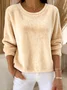 Regular Fit Casual Sweatshirt