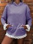 Hoodie Girly Loose Sweatshirt